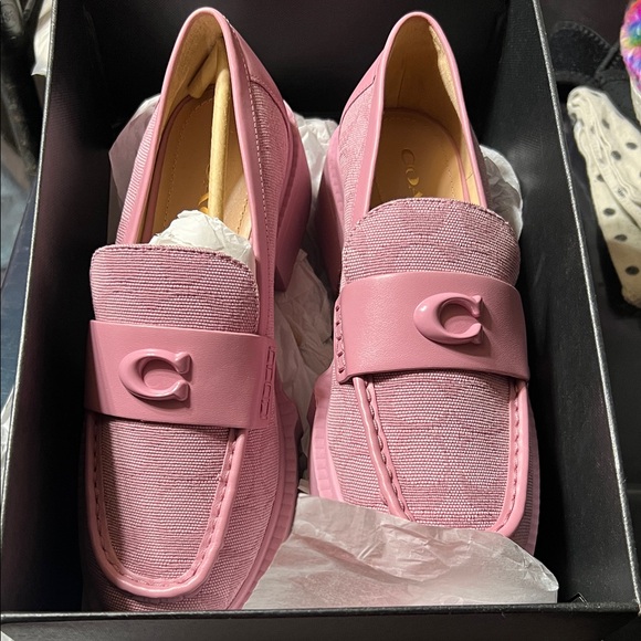 Coach Shoes - Coach Pink Women's Loafers